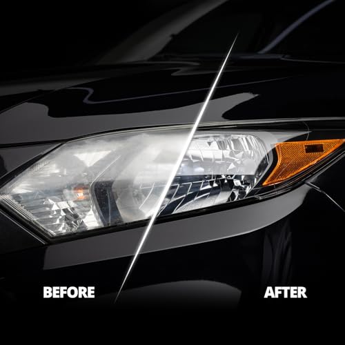Detalle de CERAKOTE Ceramic Headlight Restoration Kit, No Power Tools, 10 Wipe Kit