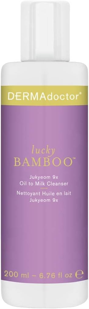 Detalle de DERMAdoctor Lucky Bamboo Jukyeom 9x Limpiador facial hidratante 🌿 200ml