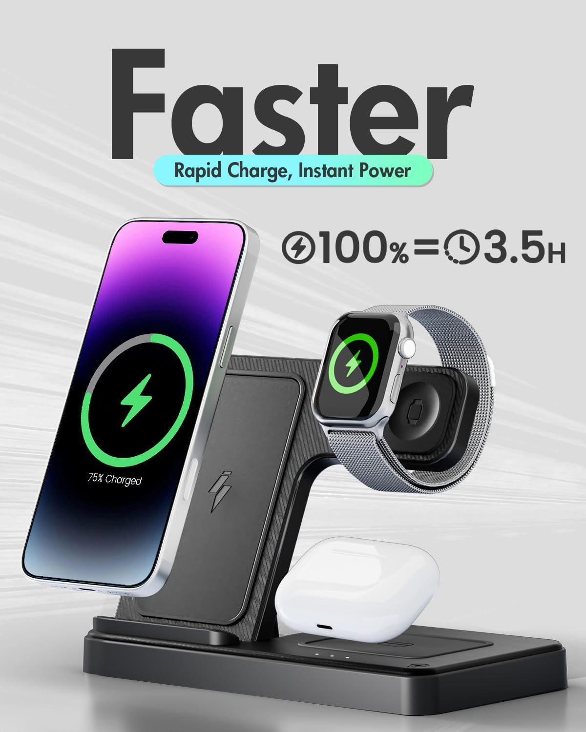 Thumbnail 4 de Wireless Charger for iPhone ⚡