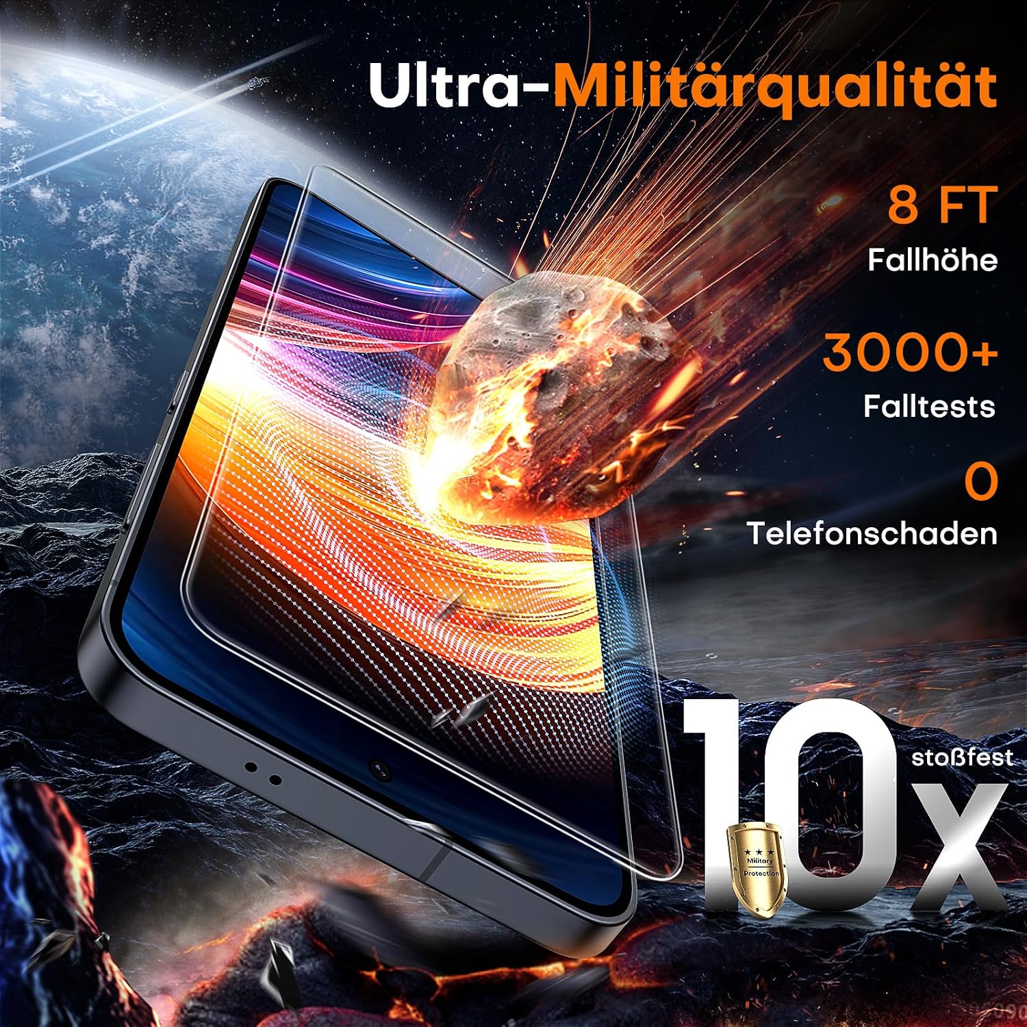 Thumbnail 2 de TOCOL Galaxy S25 Displayschutz 6,2 Zoll