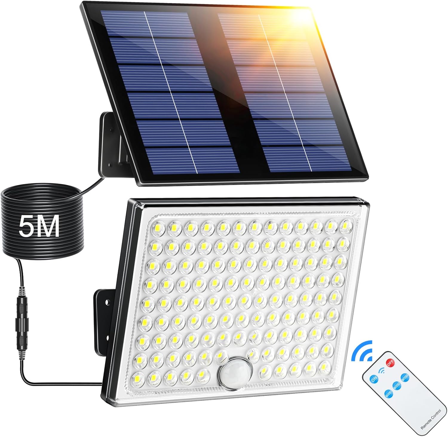 Detalle de Giliwosy Focos Led Exterior Solares 2000mAh