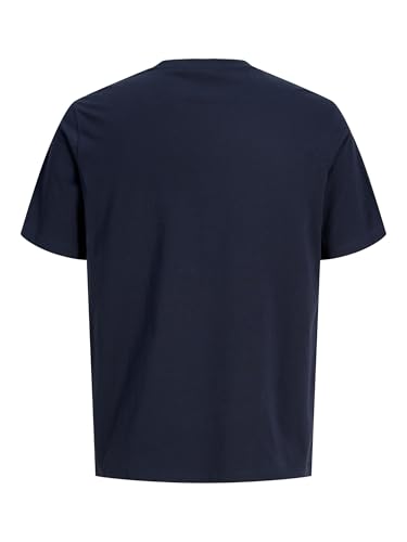 Detalle 2 de JACK & JONES JJEORGANIC BASIC TEE SS O-NECK NOOS – T‑shirt in cotone biologico, Navy Blazer, M