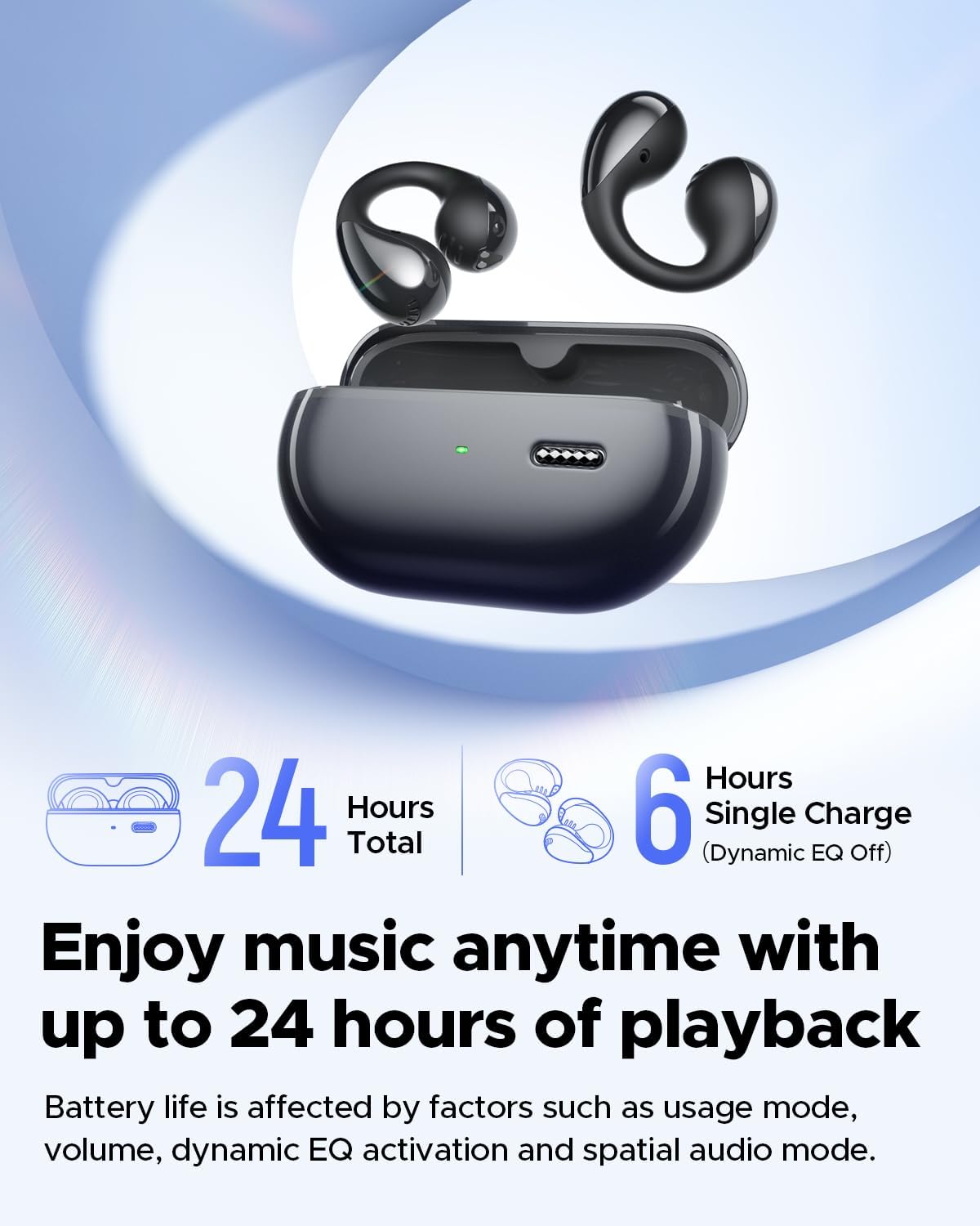 Thumbnail 5 de SoundPEATS PearlClip Pro LDAC earphones 24h playtime