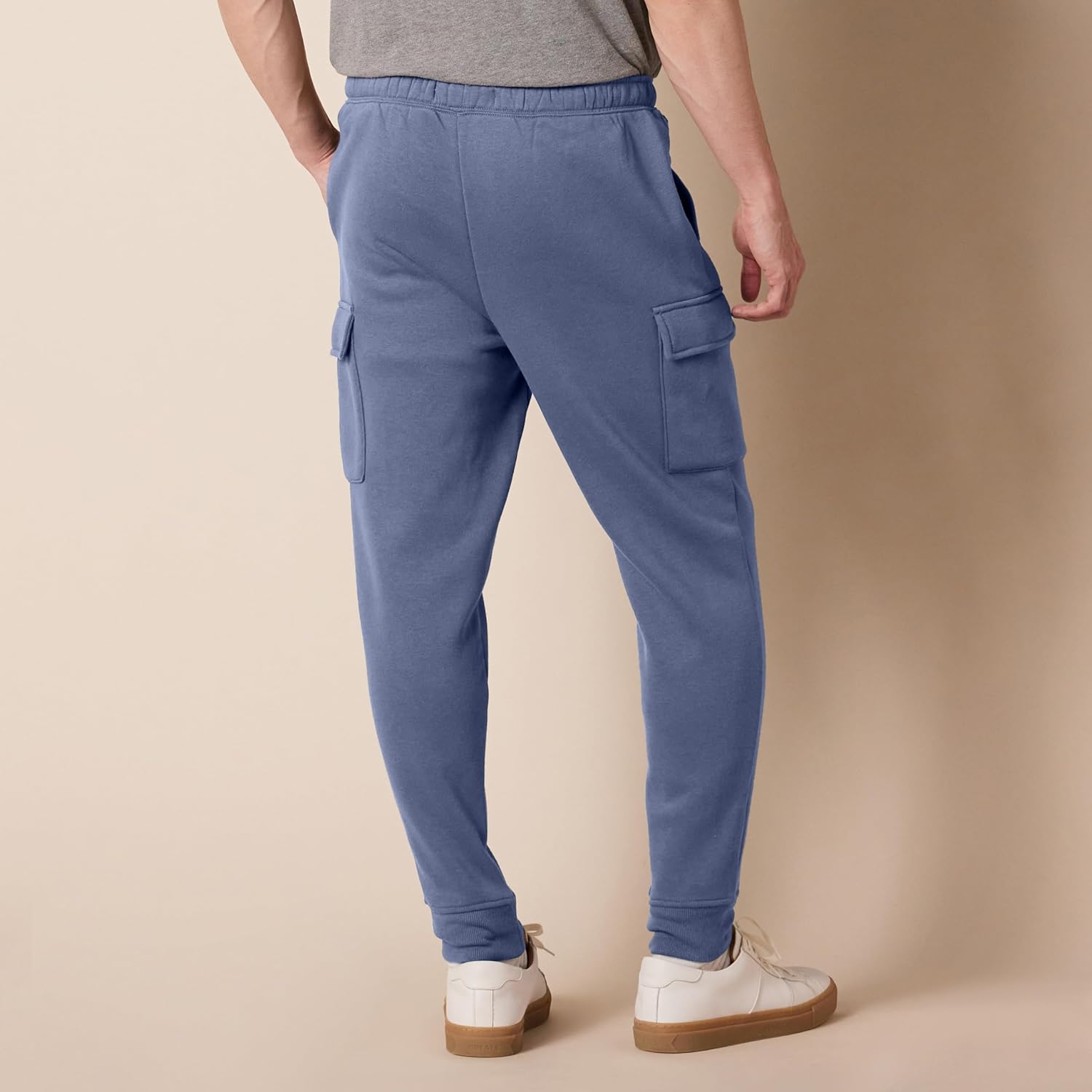 Thumbnail 1 de Pantaloni cargo sportivi Amazon Essentials in pile spazzolato per jogging uomo