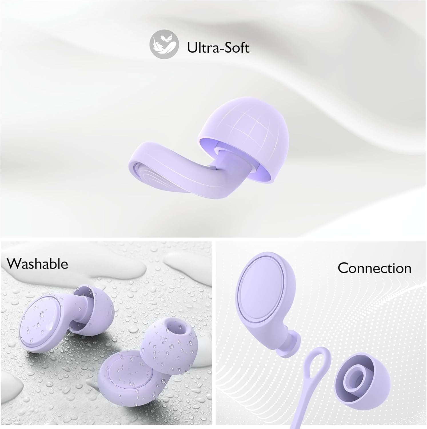 Thumbnail 4 de Jayine Ear Plugs for Sleep 25 dB, 2 pairs