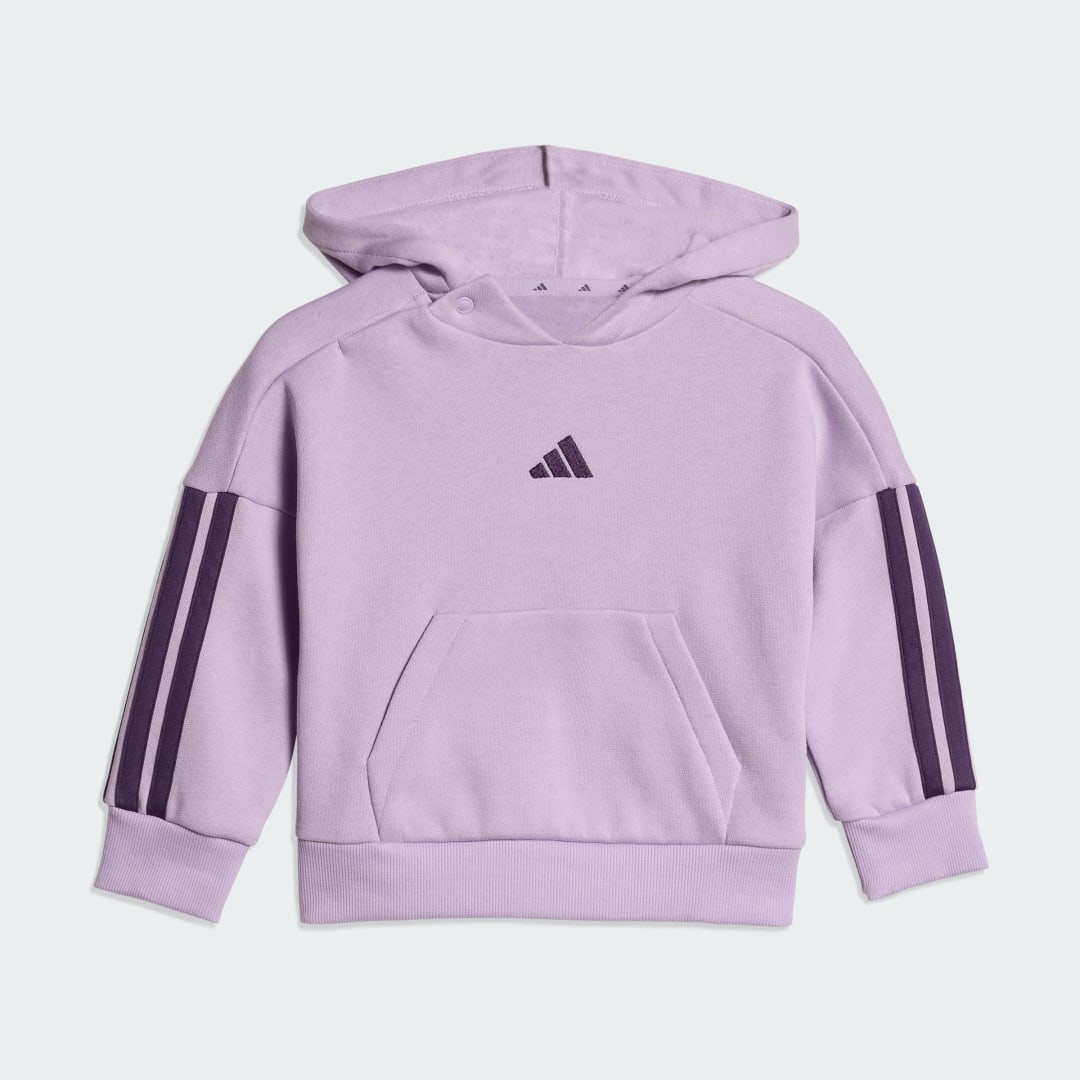 Detalle 2 de Conjunto Essentials (Bebé) en color Violeta – Adidas