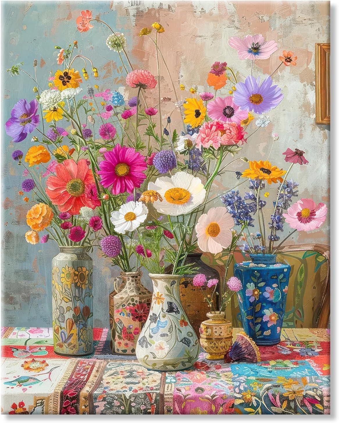 Detalle de 1000 Piece Jigsaw Puzzle Vase 27.56×19.69in