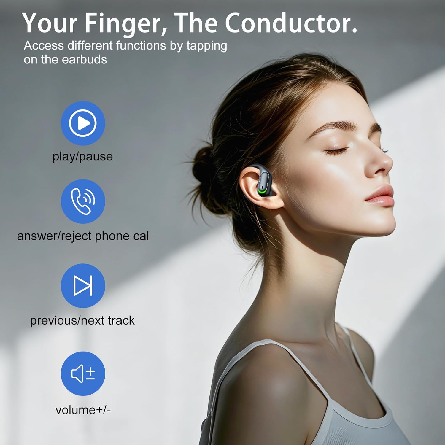 Thumbnail 6 de Bluetooth Kopfhörer Sport S2 Pro – 5.4 Stereo In Ear, IPX7, LED Display, 60 Stunden Laufzeit