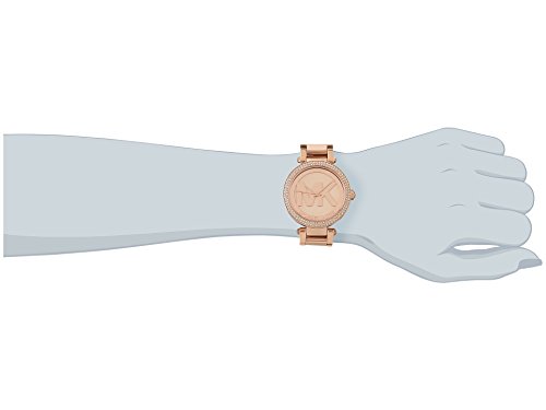 Thumbnail 3 de Michael Kors Parker Watch for Women — Rose Gold Tone with options for Stainless Steel or Leather Strap