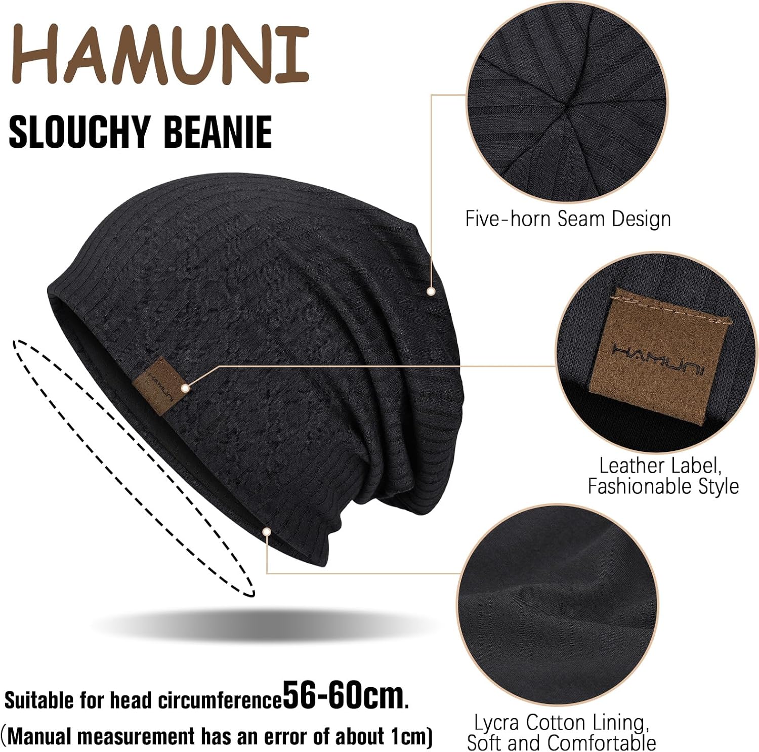 Thumbnail 1 de Hamuni zachte uniseks muts voor hardlopen, licht, ademend en elastisch