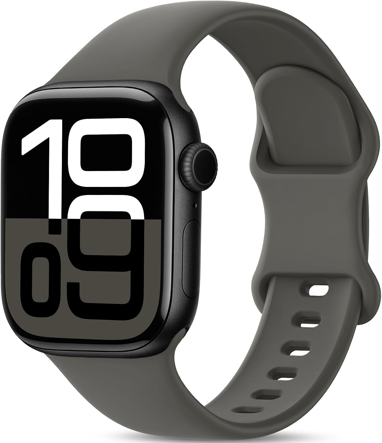Thumbnail 6 de DigiHero Sport Strap for Apple Watch – Soft Silicone Band for All Series (40mm–49mm), Plum