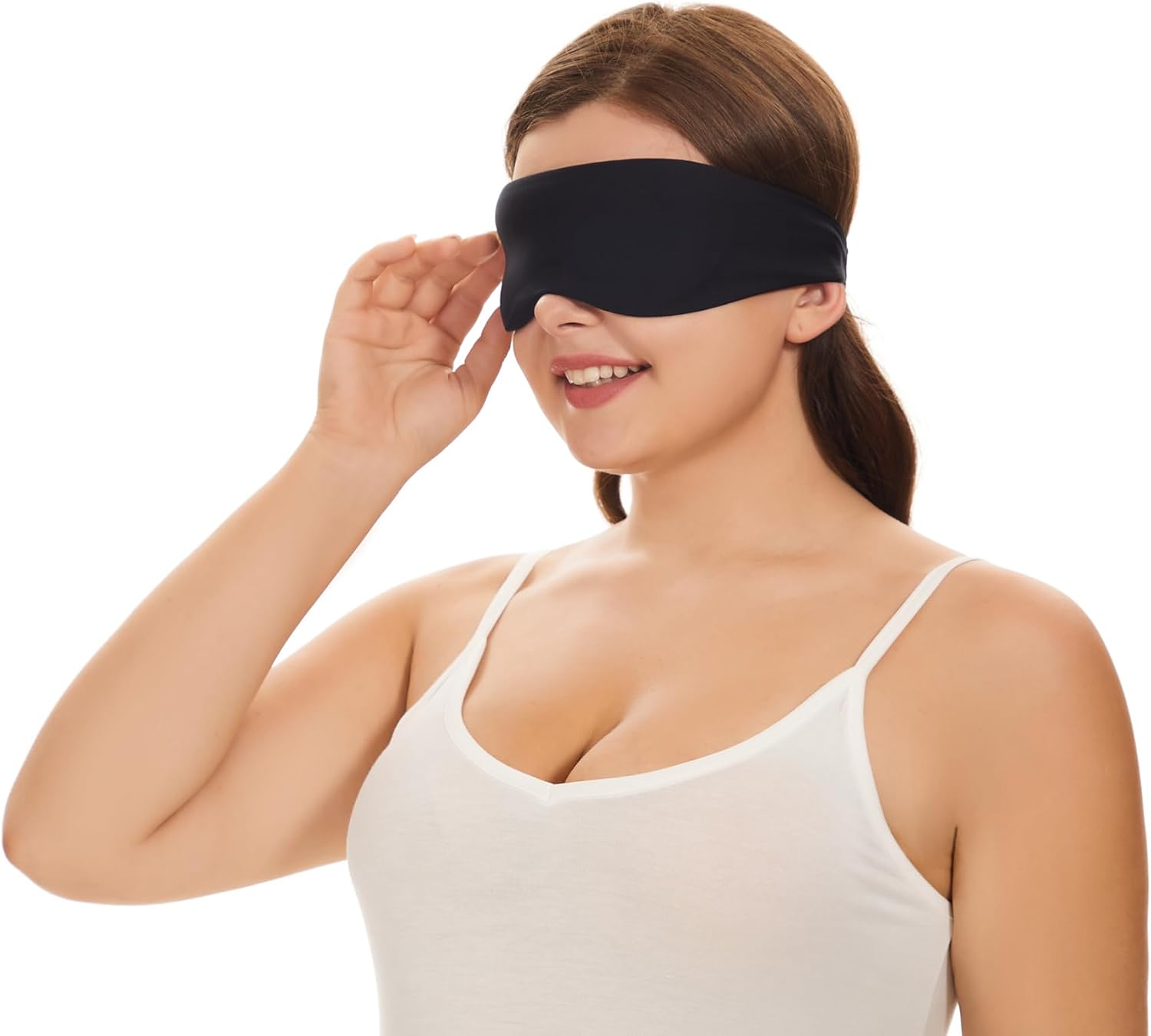 Thumbnail 6 de ALASKA BEAR AB-EM001-25 Contoured Sleep Mask, Memory Foam, Adjustable Headband