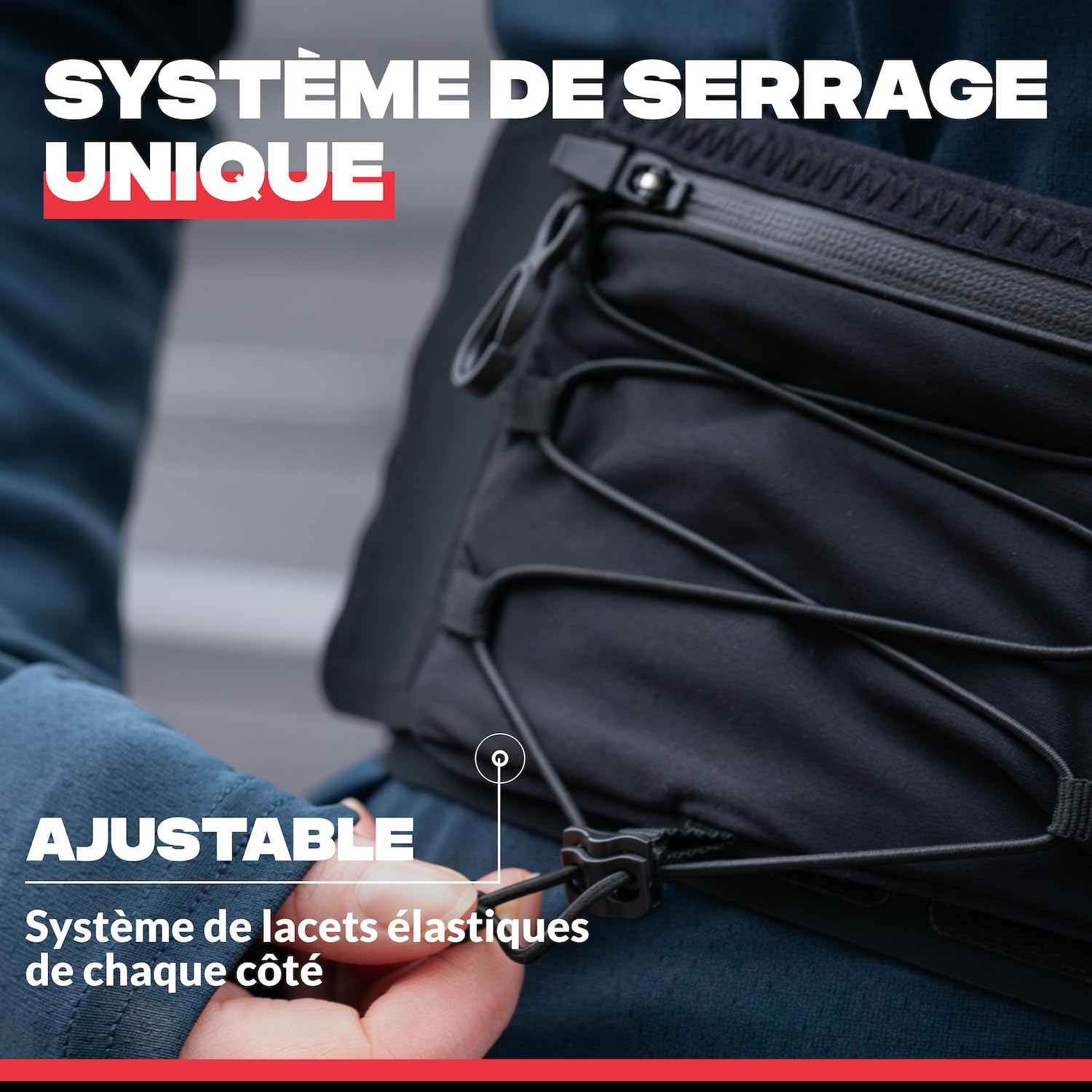 Thumbnail 4 de Shapeheart Ceinture de Sport Ajustable avec Rangement Intelligent et Système de Serrage Anti-Remontée