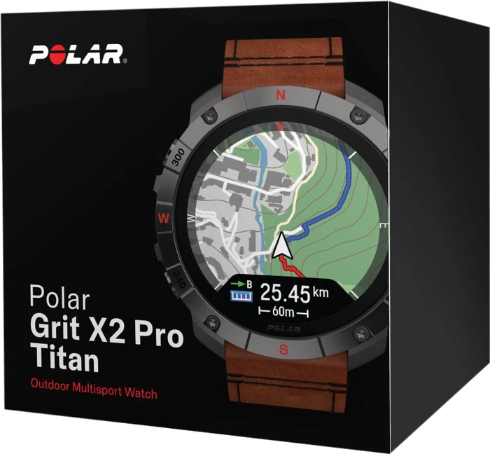 Thumbnail 7 de Polar Grit X 2 Pro Titan – Outdoor-Smartwatch mit AMOLED, 100 m Wasserschutz und bis zu 10 Tagen Akku