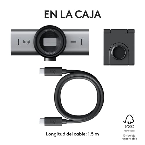 Thumbnail 11 de Logitech MX Brio Cámara web 4K, 1080p 60 FPS
