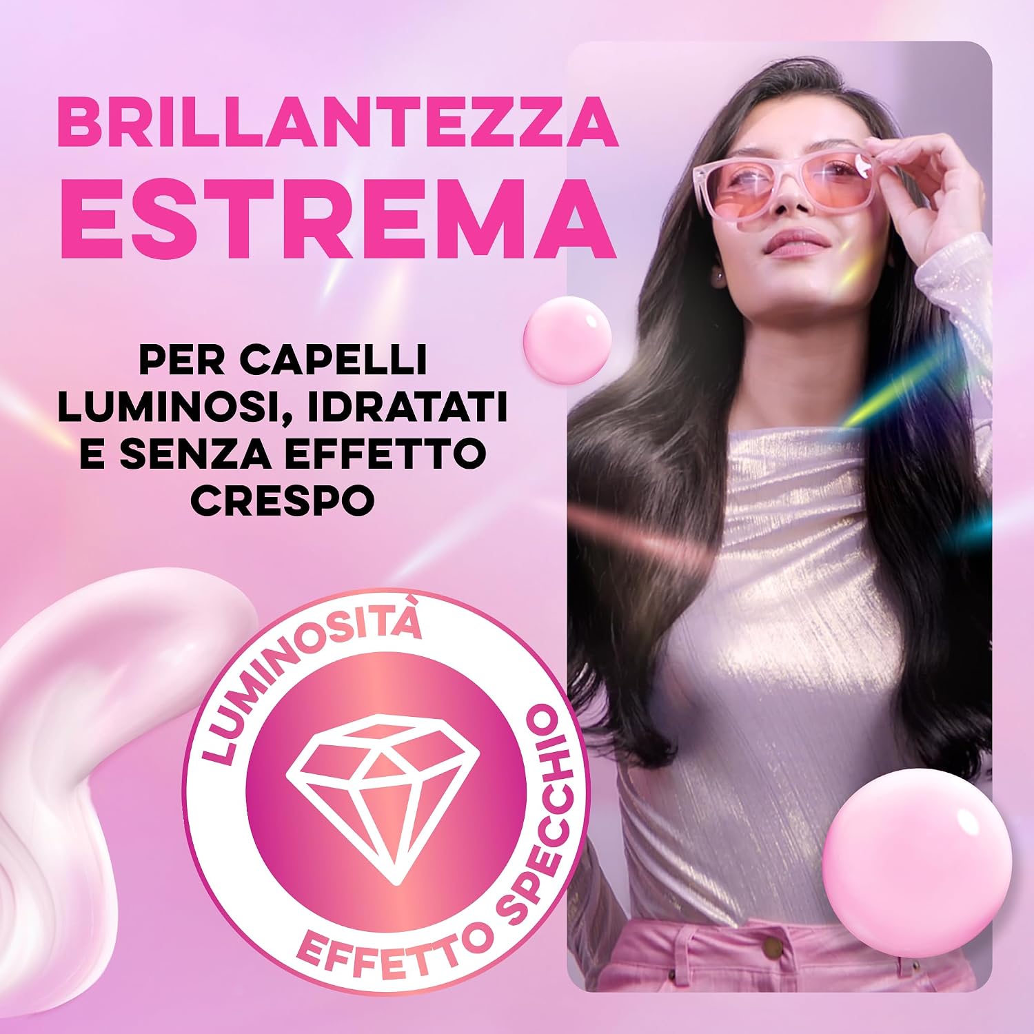 Detalle de Sunsilk Mask Luminous 100: Maschera Capelli Illuminante da 440 ml