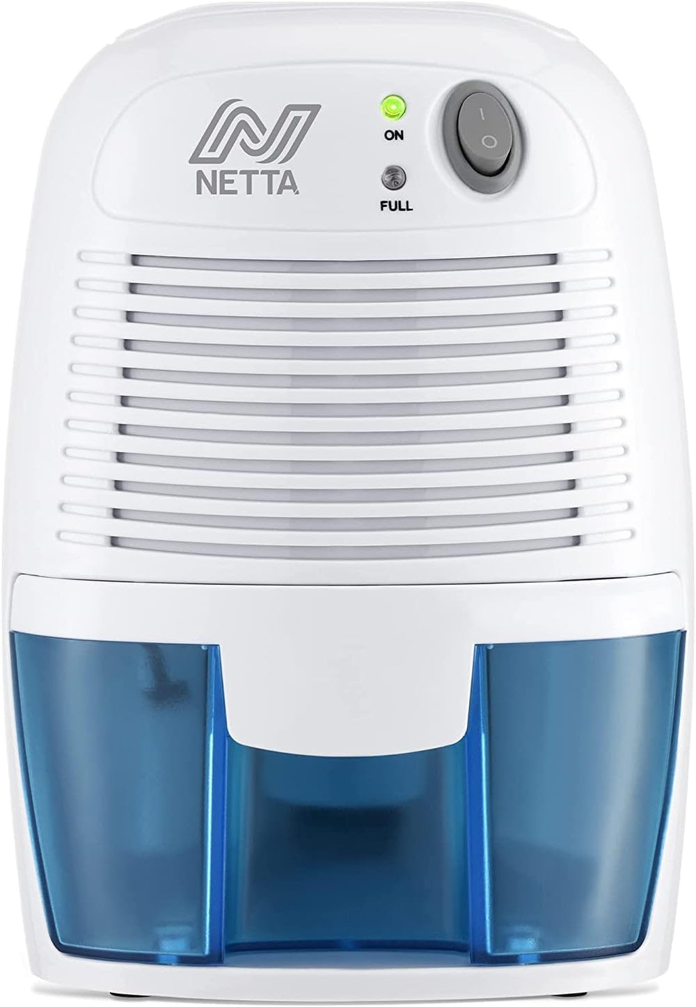 NETTA Mini Air Dehumidifier (Blue) – 500ml portable damp & mould dehumidifier for small rooms