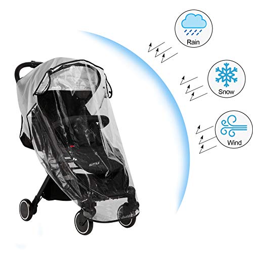 Thumbnail 6 de Hrzeem Habillage Pluie Universelle pour Poussette – Protection météo complète
