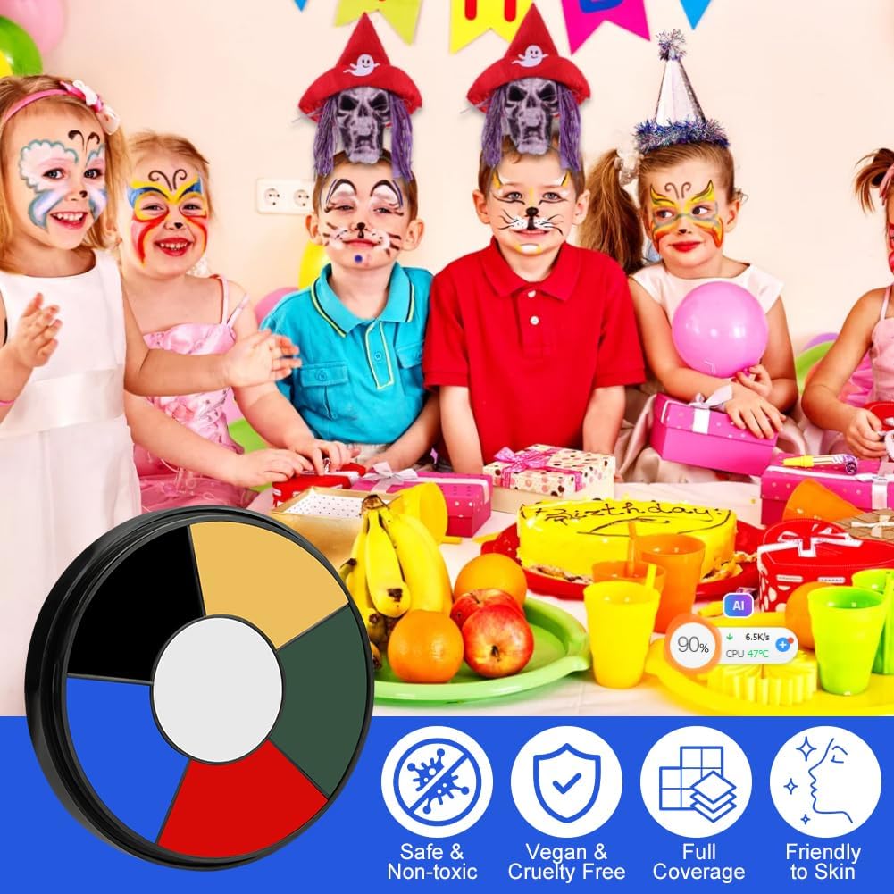 Thumbnail 3 de AOOWU Trucchi Clown 6 colori 🎭