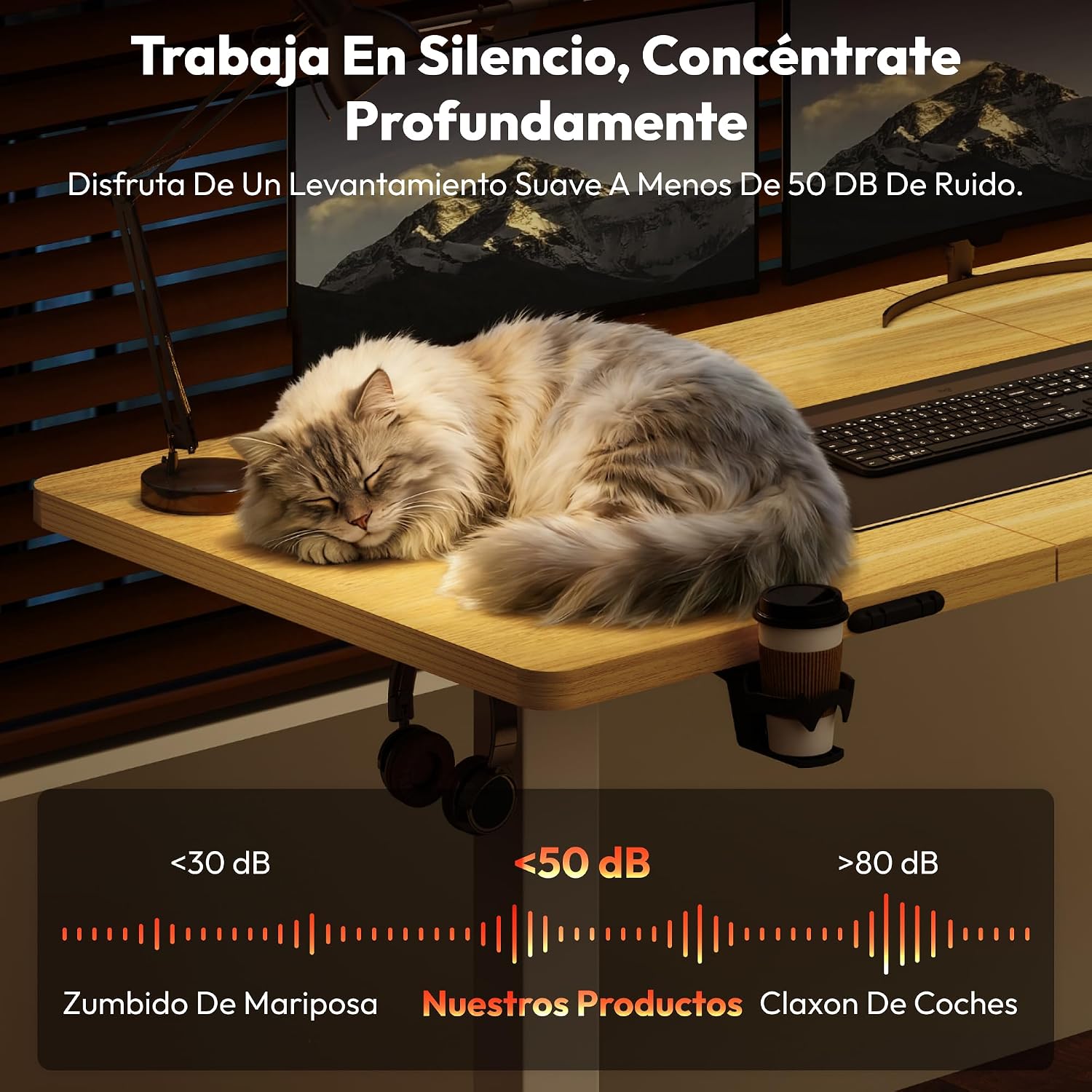Thumbnail 6 de SANODESK 180 x 80 cm Escritorio elevable eléctrico