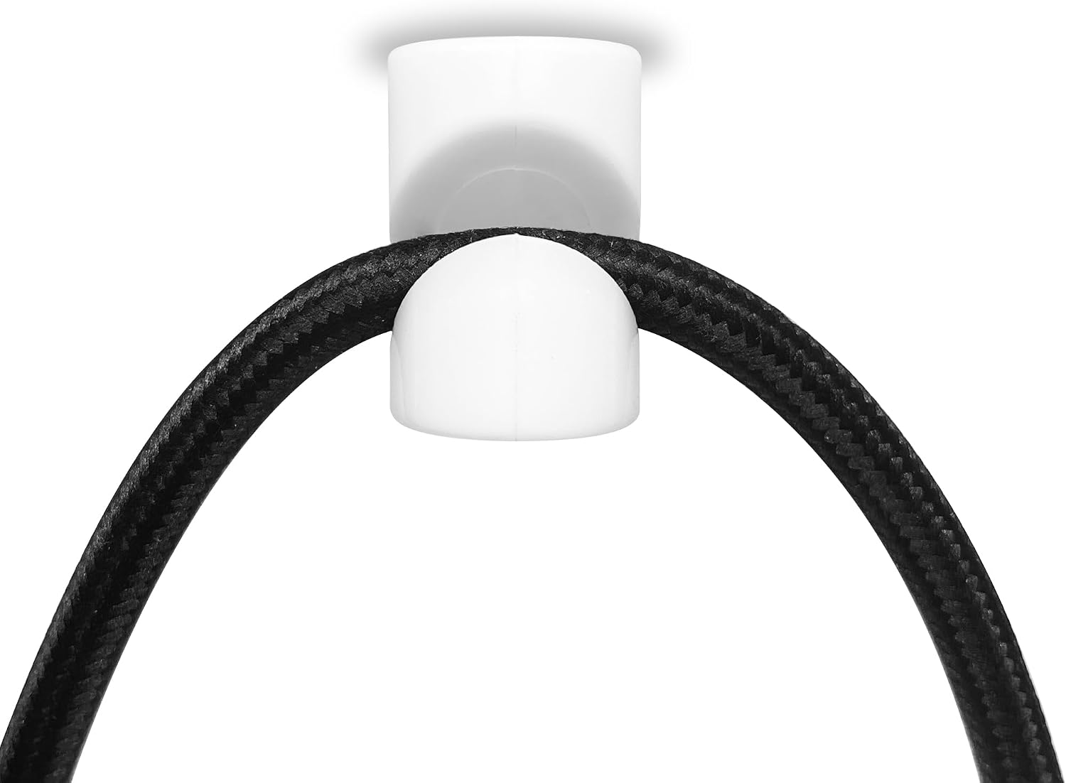 Thumbnail 2 de smartect Decentratore da Parete e Soffitto per Cavi (4 Pezzi) – Supporto bianco con viti e tasselli