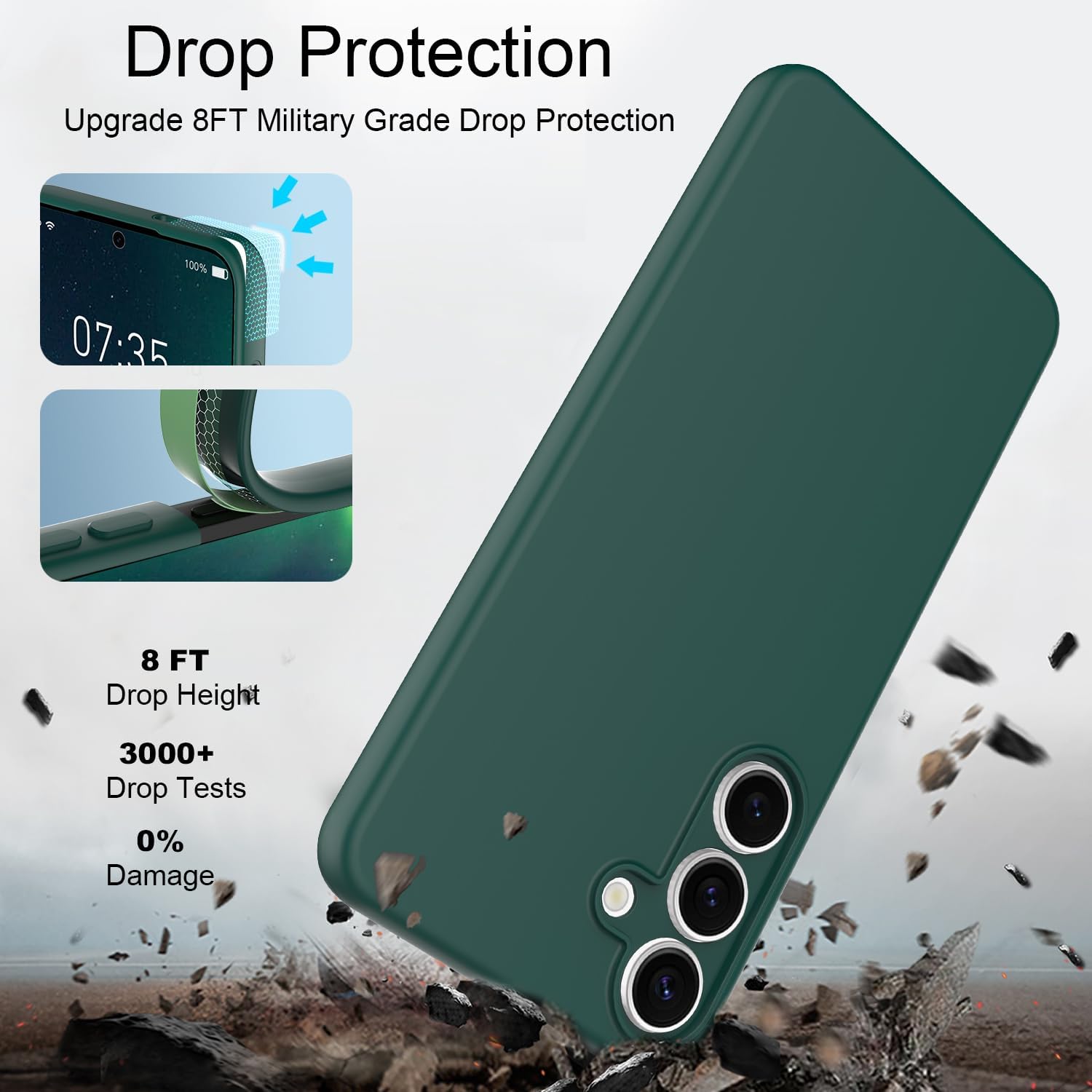 Thumbnail 6 de HAII Silicone Phone Case, Galaxy S25 FE