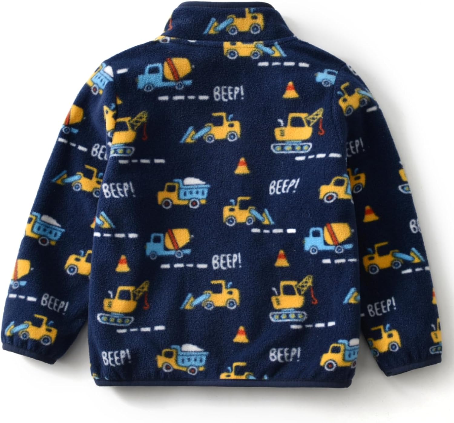 Detalle 2 de EIGIOO Toddler Fleece Jacket for Kids, Lightweight Zip-Up with Pockets