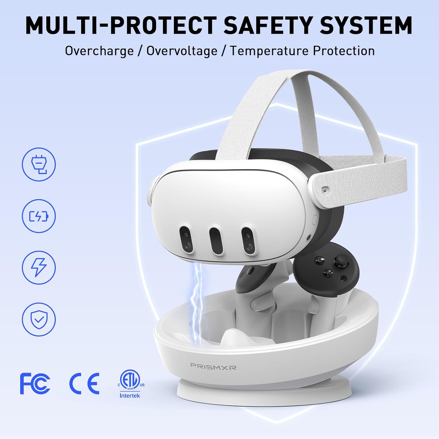 Thumbnail 6 de PRISMXR Carina D1 Quest 3 charging dock 27W