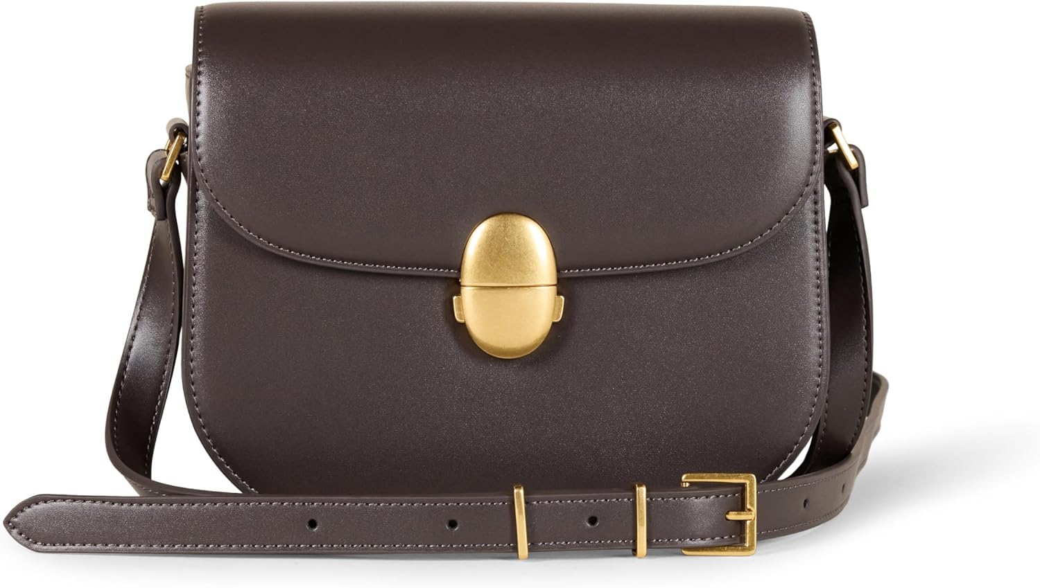 Thumbnail 6 de Amazon Essentials Women's Vegan Leather Crossbody Flap Bag with Adjustable Strap