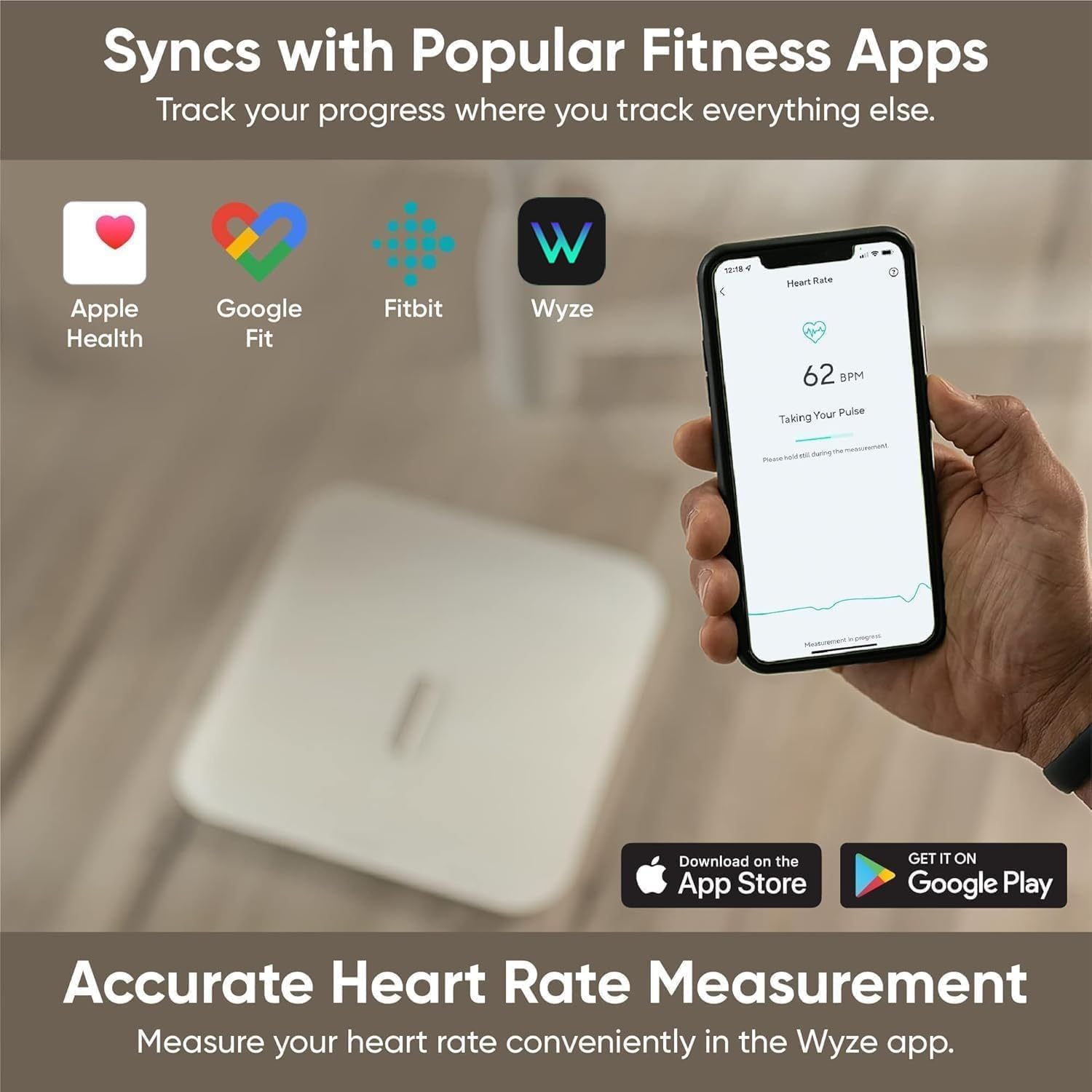 Thumbnail 4 de Wyze Smart Scale X — Digital Bathroom Scale with Comprehensive Body Composition
