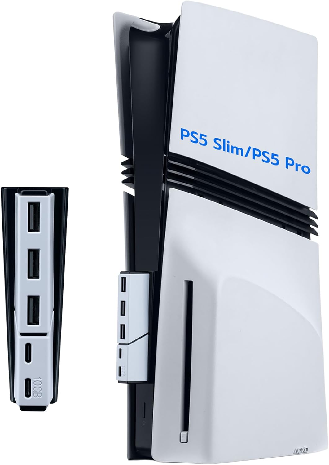 Detalle de USB-Hub für PS5 Slim mit 5 Ports