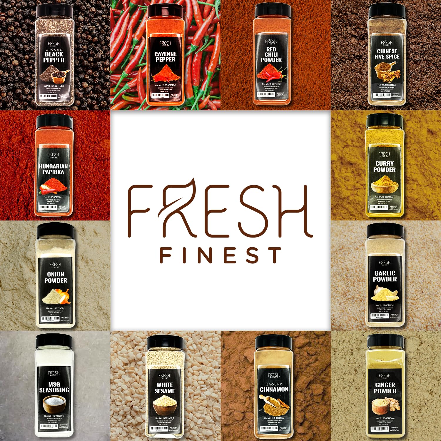Detalle 2 de Fresh Finest Coarse Ground Black Pepper, 12 oz