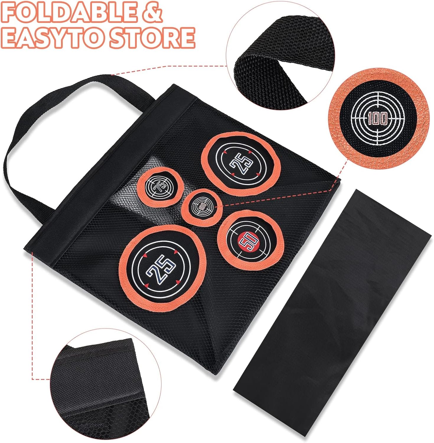 Detalle de Mlikero 600 Pfeile Schaum-Munition (EVA) kompatibel mit Nerf Gun Elite & N-Strike Elite Series