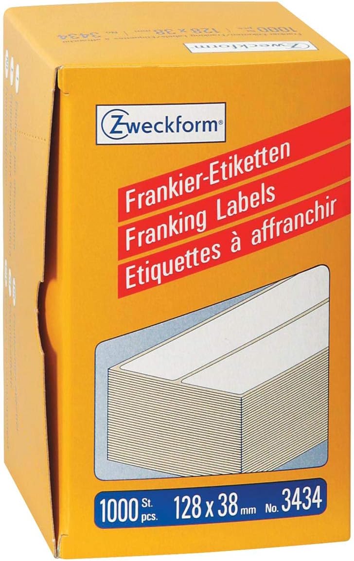 Thumbnail 3 de AVERY Zweckform 3441 Frankier-Etiketten 128x38