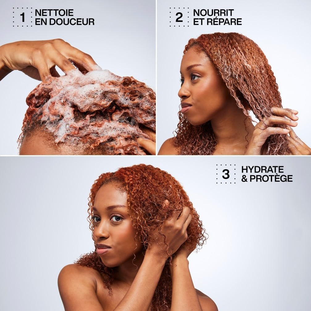 Detalle de REDKEN Acidic Bonding Curl — Après-Shampoing Réparateur pour Boucles Abîmées (300 ml)
