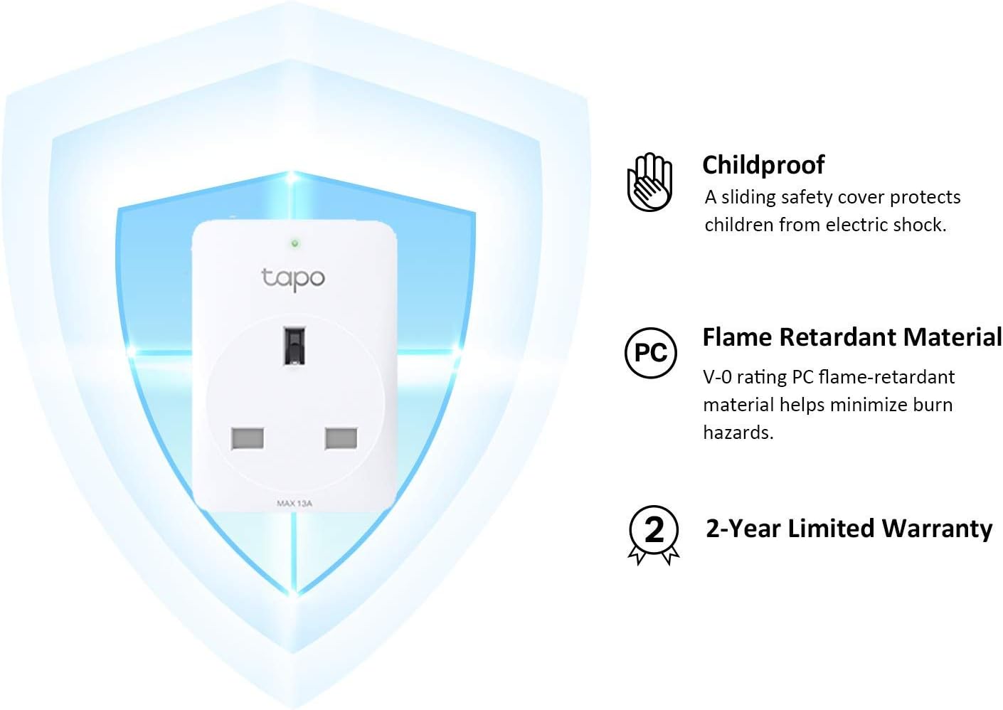 Thumbnail 6 de TP-Link Tapo P100 4-pack smart plug