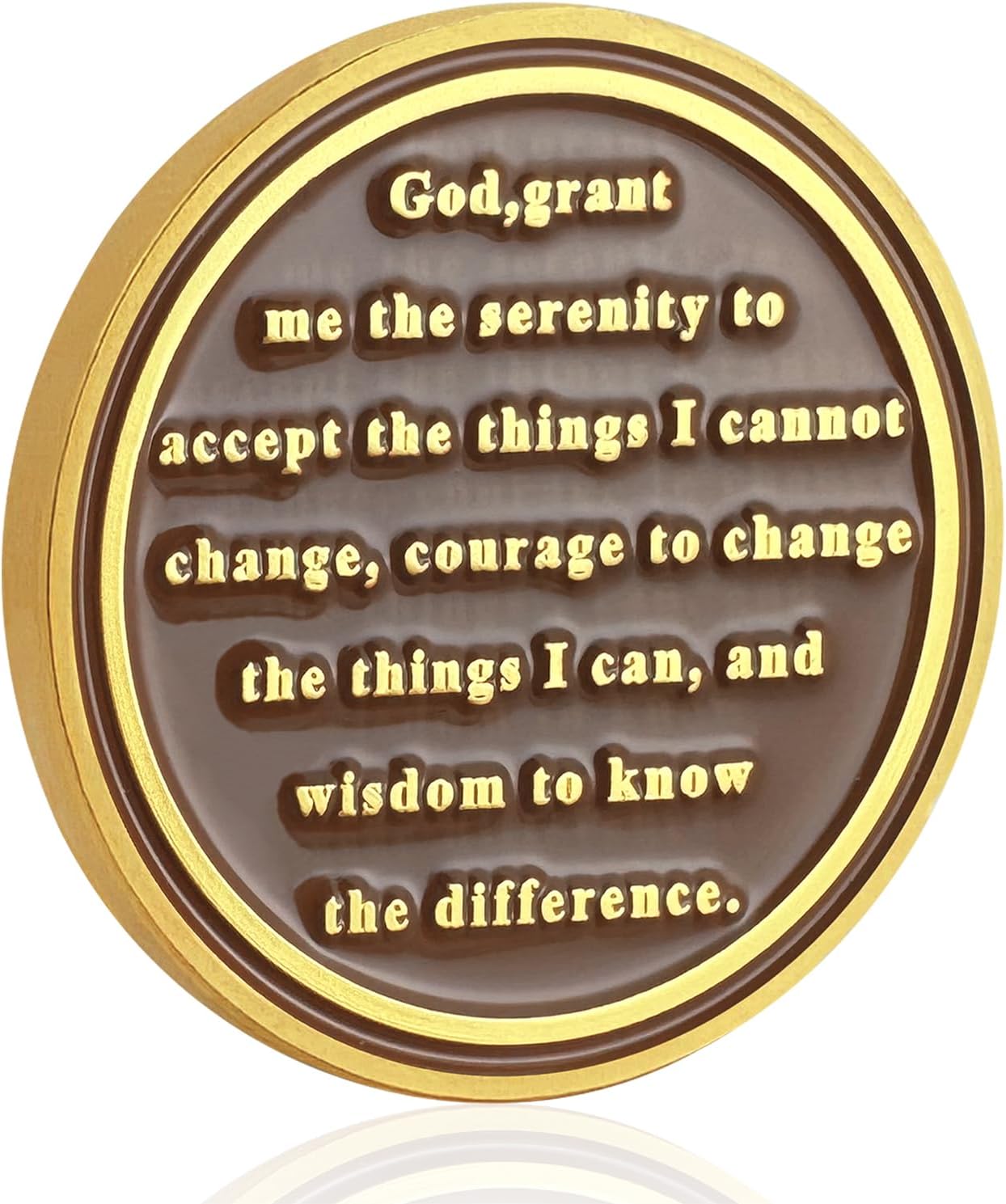 Detalle de Sobriety Coin, Zinc Alloy