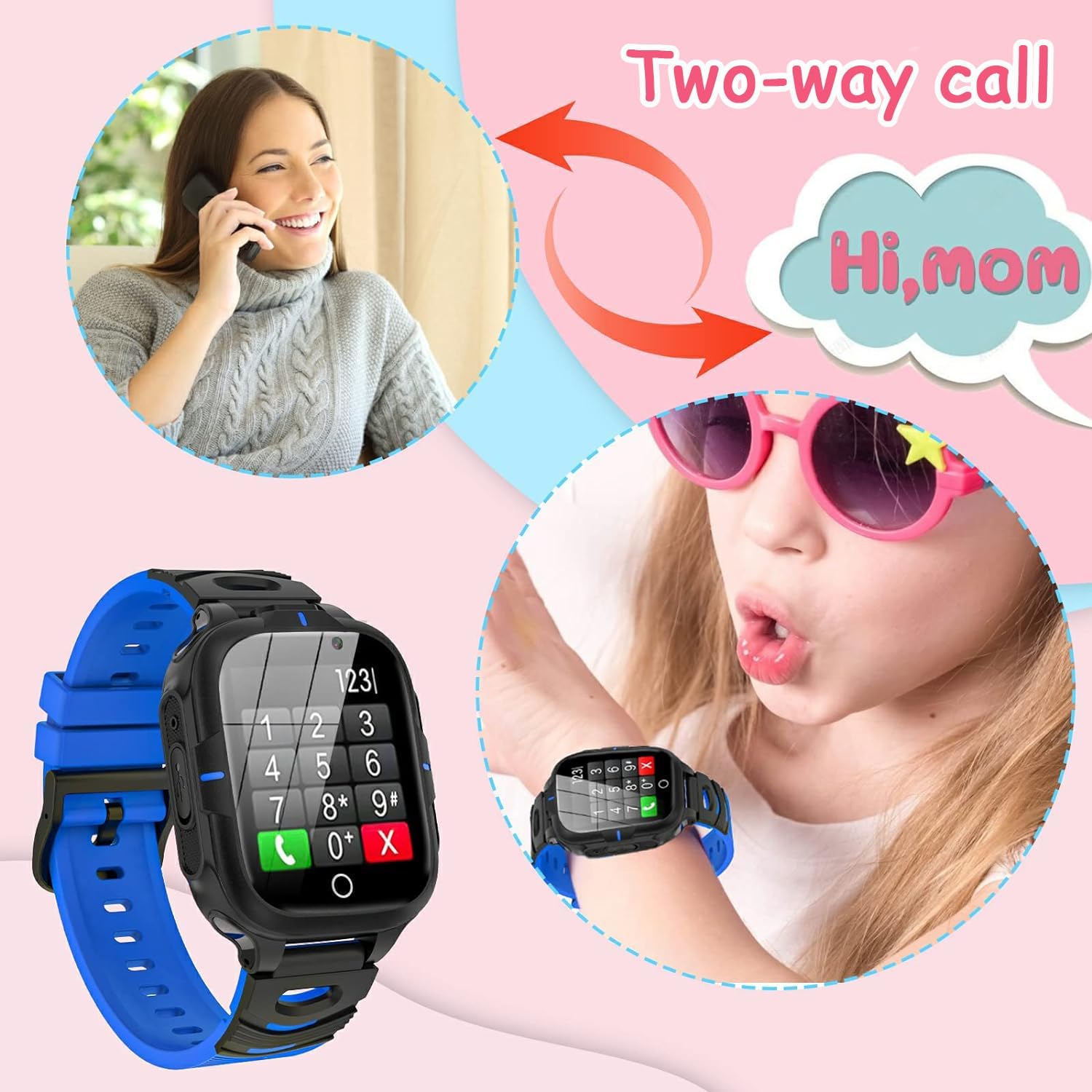 Thumbnail 2 de ELEJAFE Kids Smart Watch