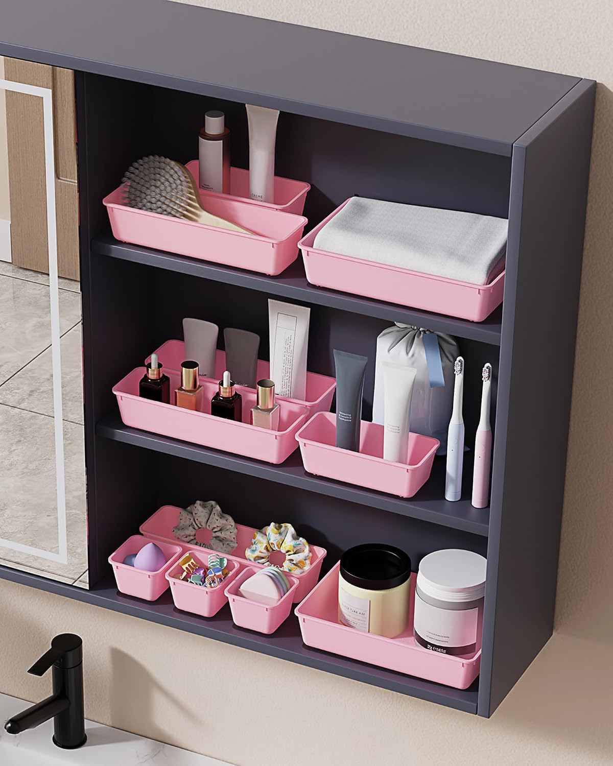 Detalle 2 de BiuLeon Drawer Organizer Set, Plastic