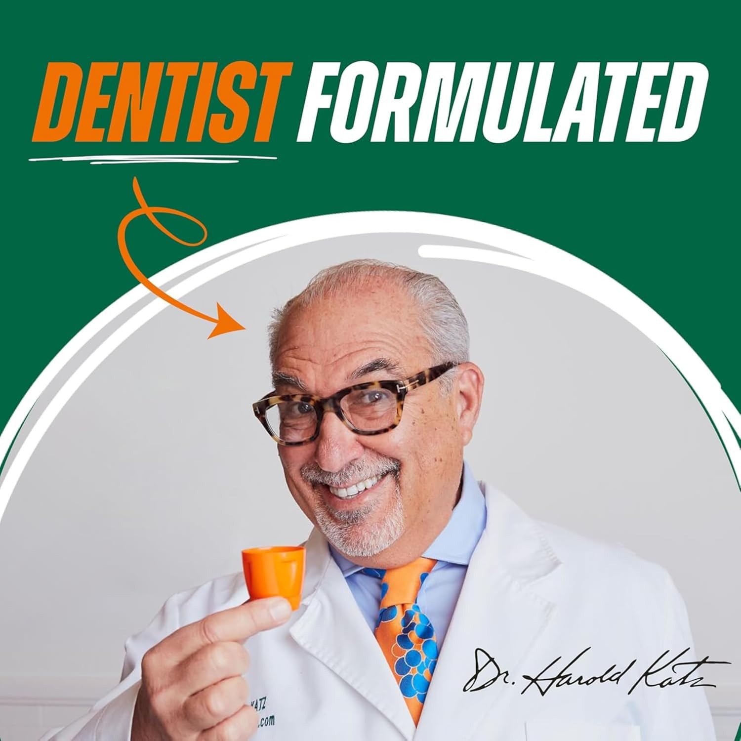 Detalle de The Breath Co. Alcohol Free Mouthwash: Dentist Formulated Rinse for 12 Hours of Fresh Breath (Icy Mint, 500 ml)