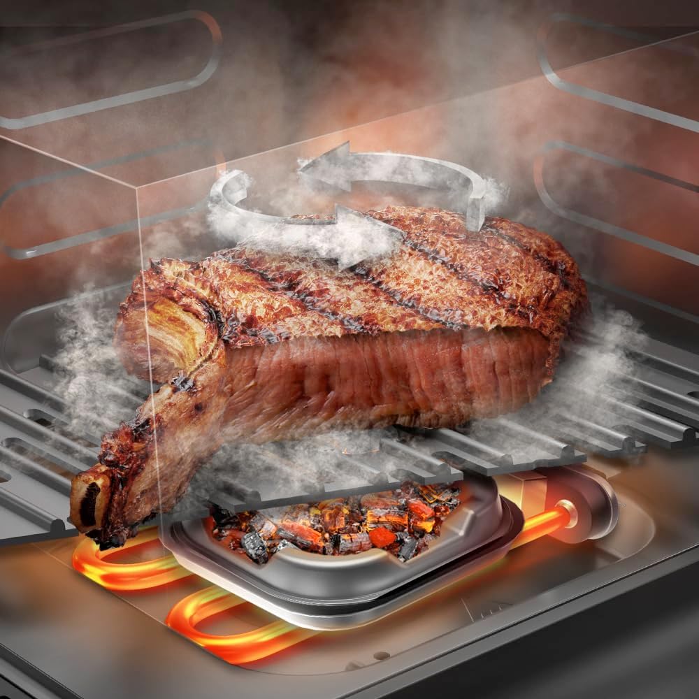 Thumbnail 3 de Cecotec Cecofry&Grill Smokin'Prime 6500 Friggitrice ad Aria 6,5L 3in1 2200W