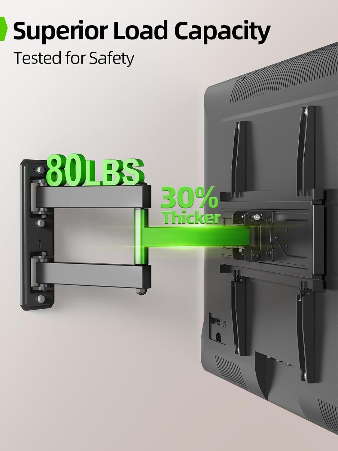 Detalle de USX MOUNT XMM904 Full-Motion TV Wall Mount for 26–60-Inch TVs