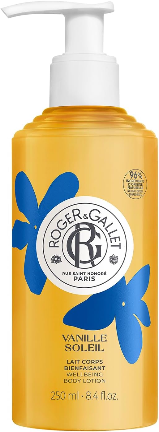 Detalle de Roger&Gallet Vanille Soleil Latte Corpo Idratante di Benessere 250 ml – Vaniglia