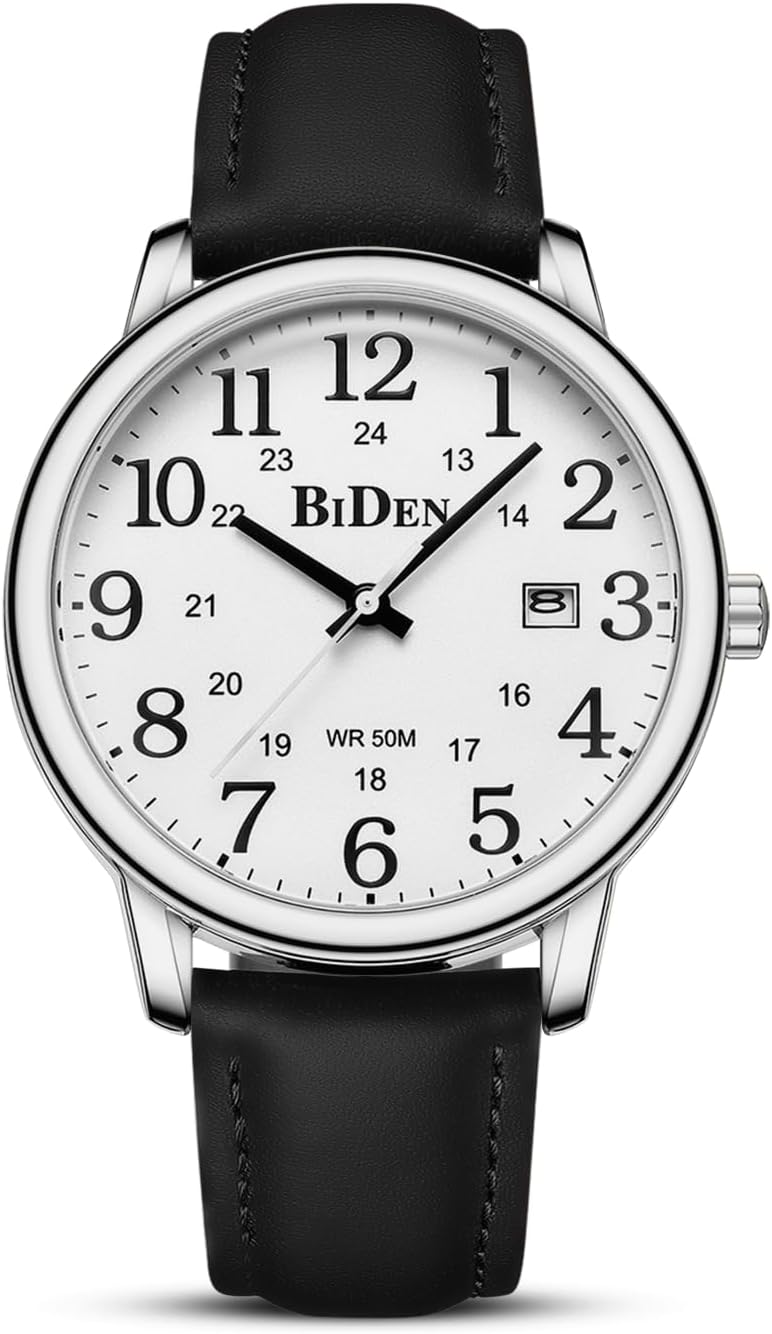 Detalle de HANPOSH Herren Armbanduhr Analog Quarz, wasserdicht