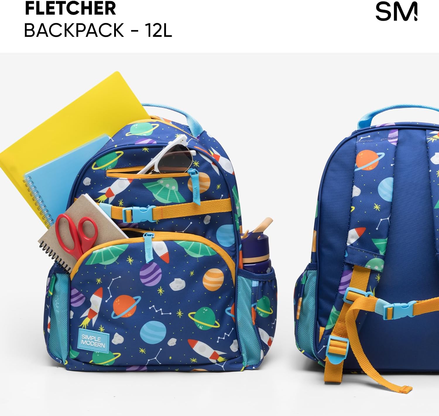 Thumbnail 6 de Simple Modern Medium Marvel Toddler Backpack (Spidey Kid) for School – Fletcher Collection