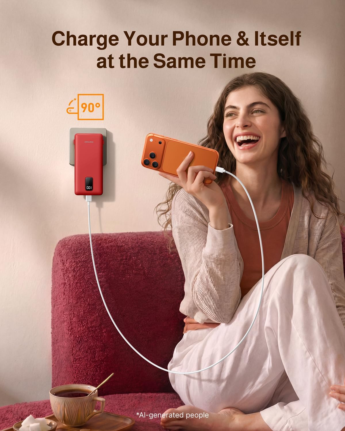 Detalle de Charmast Portable Charger 10000mAh