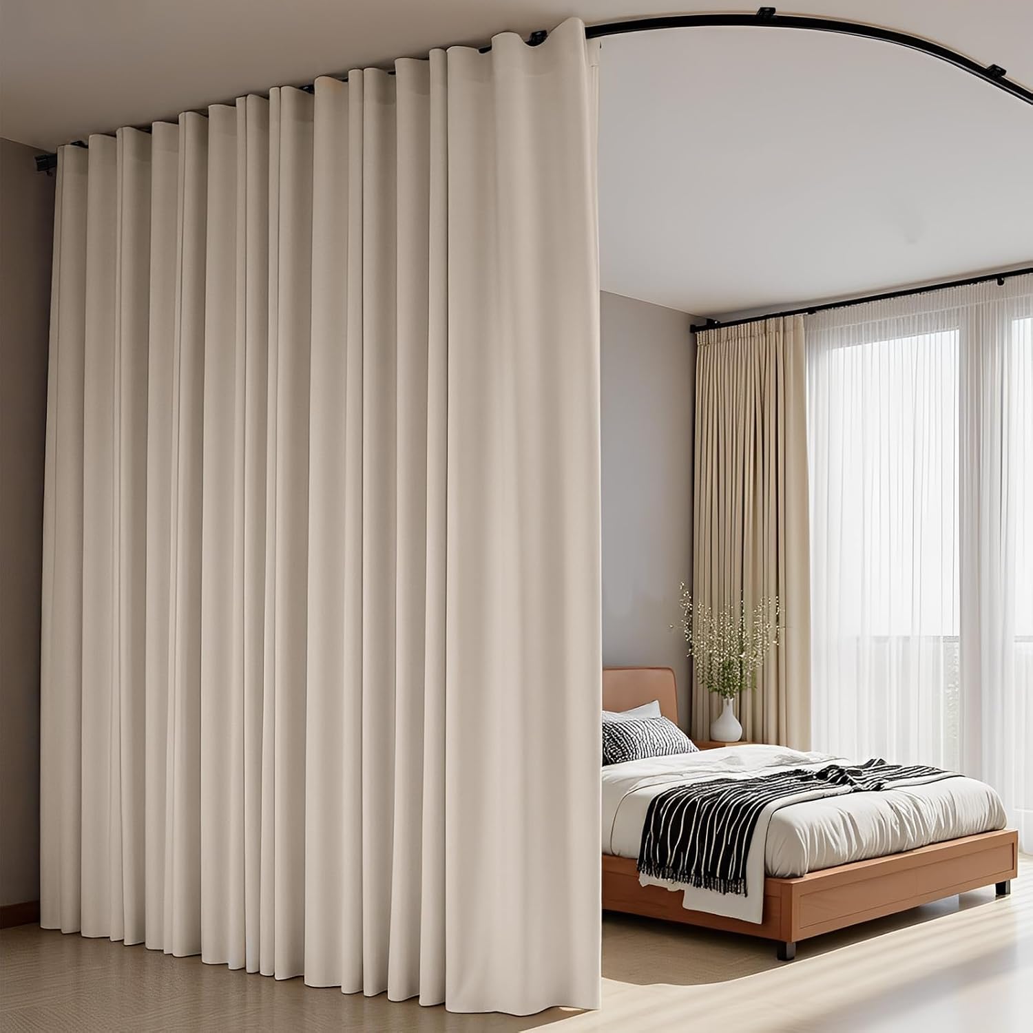 Thumbnail 5 de Room Divider Curtains W100 x H84 🪟