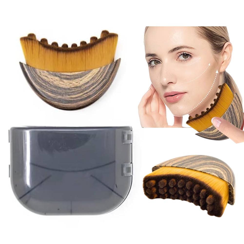Thumbnail 4 de Lymphatic Contour Face Brush 2 Pc Sculpting Set