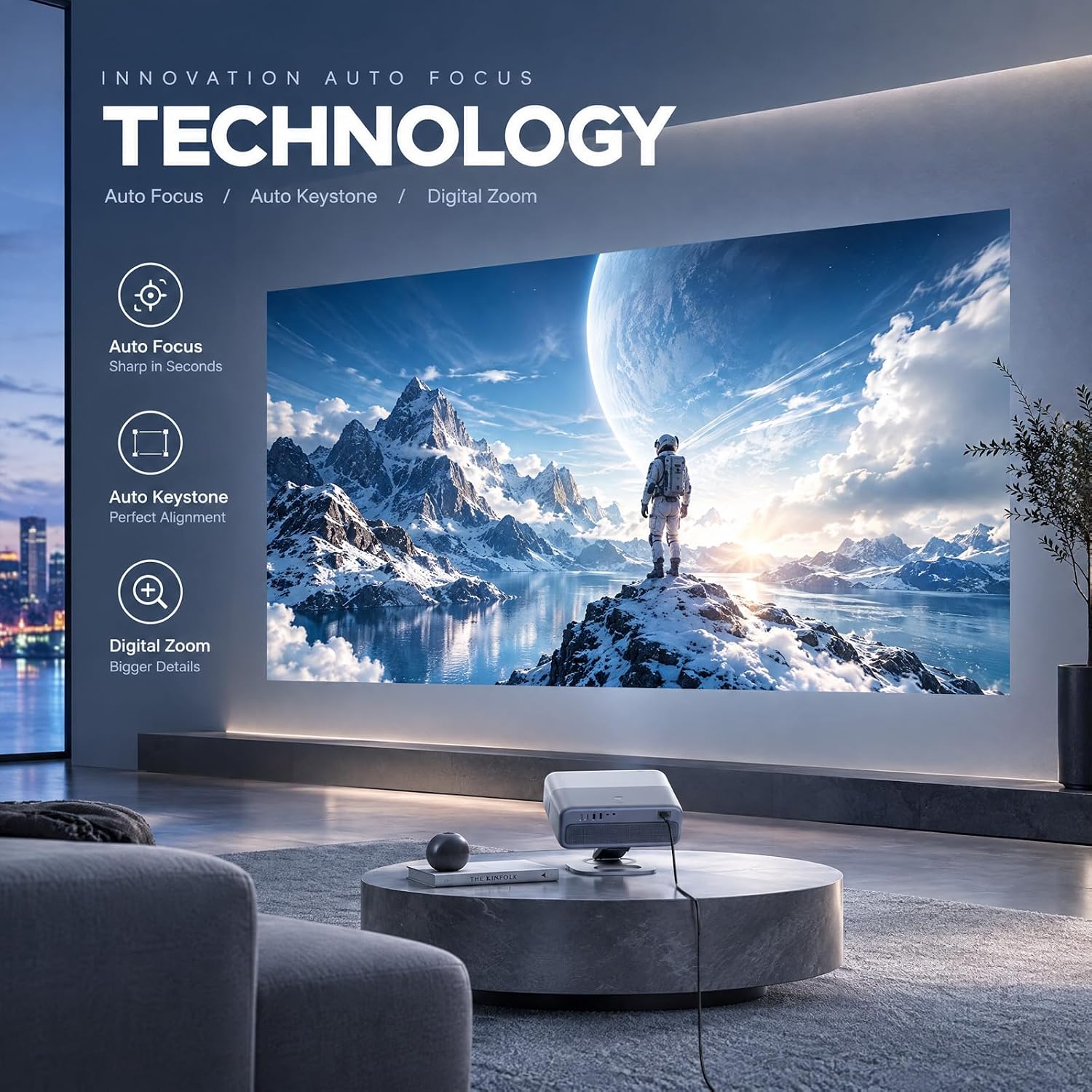 Thumbnail 5 de AuKing smart projector