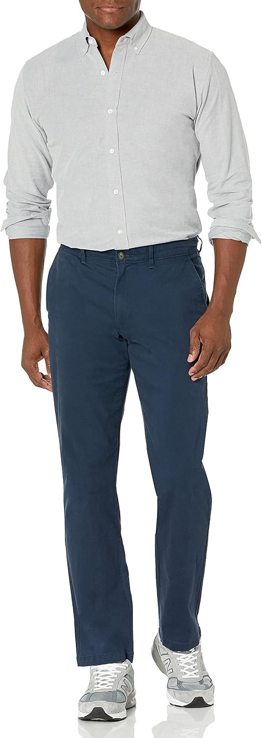 Thumbnail 3 de Amazon Essentials Herren Legere Stretch-Chinohose mit gerader Passform – Khaki